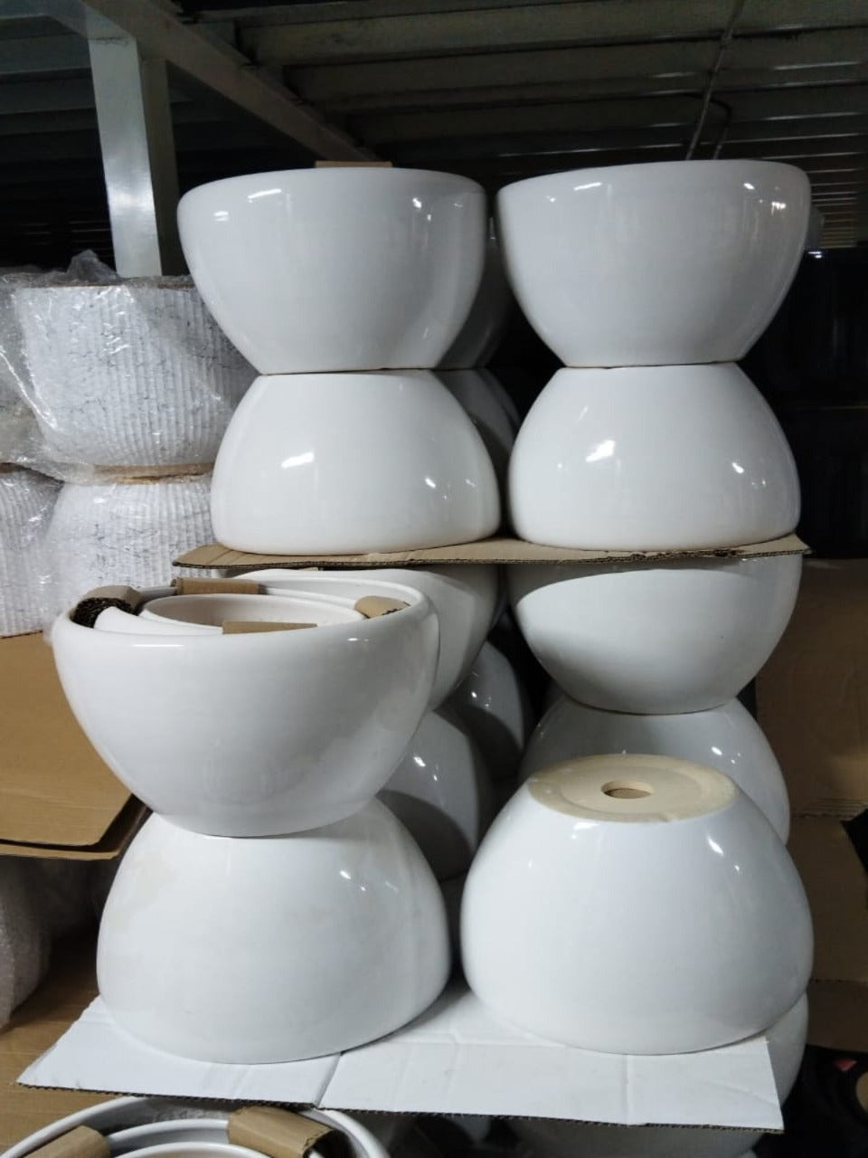 Concri White Pot