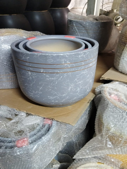 Concri Gray Pot